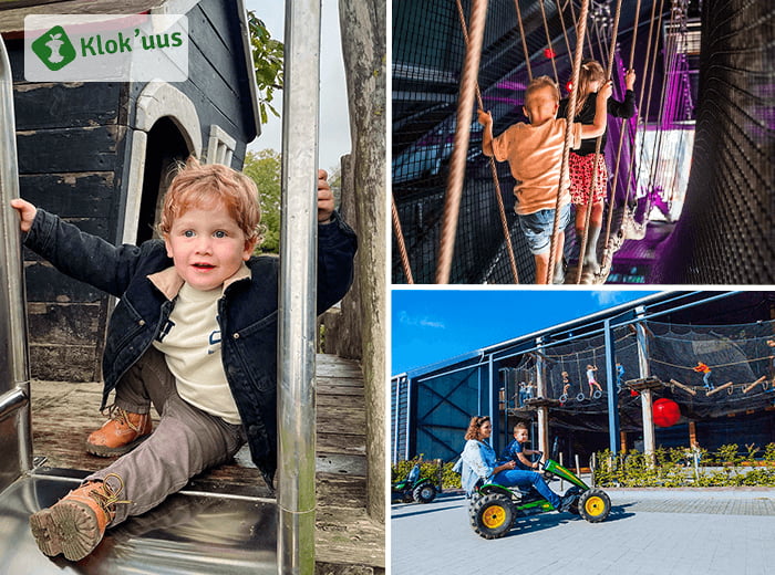 Tickets 5 Entreeticket binnen- en buitenspeeltuin Klok'uus