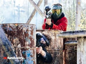 2 uur paintballen bij Fundustry