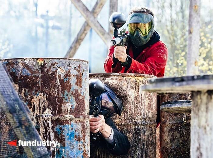 Tickets 7 2 uur paintballen bij Fundustry