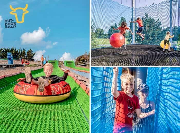 Tickets 10 Tuben & Net Adventure bij Outdoor Valley
