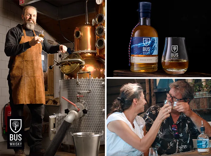 Rondleiding whiskystokerij bij Bus Whisky