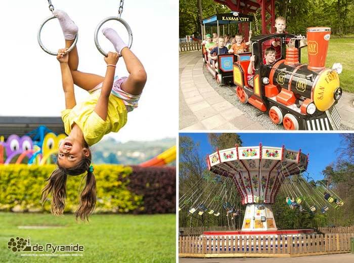 Tickets 2 6 speelmunten voor Lunapark bij de Pyramide van Austerlitz