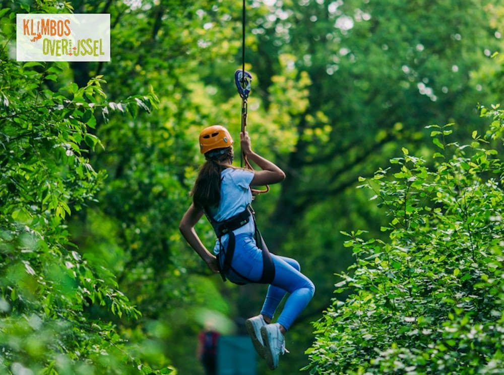 2 uur klimmen bij Klimbos Overijssel
