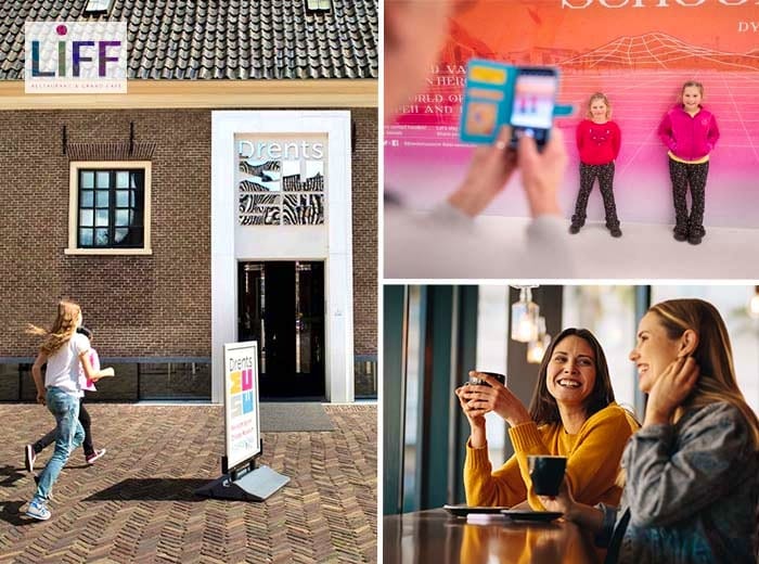 Tickets 6 Entreeticket Drents Museum + lunchplank bij LIFF in Assen