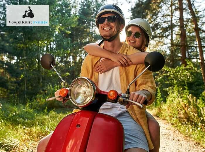 Tickets 10 Huur een Vespa scooter voor een dag (8 uur) bij Vespa Rent Events