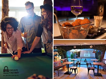 Tickets 9 Jeu de Boules of poolen + bitterballen bij Escape Factory