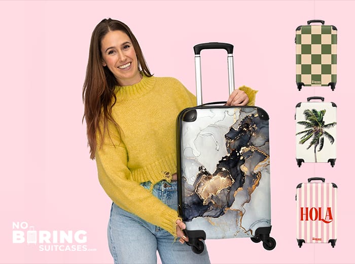 Tickets 10 Handbagage koffer van NoBoringSuitcases