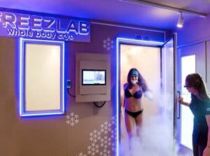 1x sessie (3 min) in een Whole Body Cryo cabine bij Freezlab