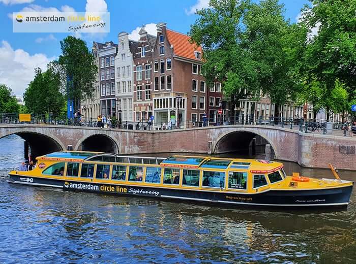 Tickets 3 Rondvaart door het historische centrum van Amsterdam (60 min)