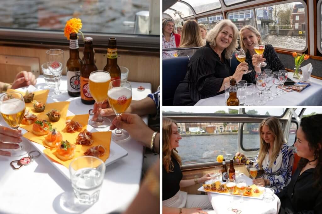 Tickets 4 Jopen Bier Cruise incl. hapjes door Haarlem (90 min)