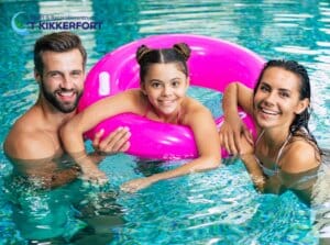 Vrij zwemmen bij zwembad 't Kikkerfort