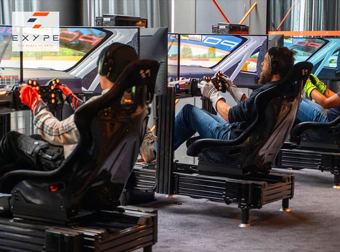 Tickets 3 2 sessies in een autoracesimulator bij Exype