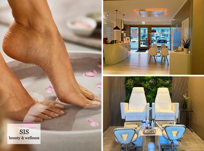 Tickets 4 Spa-pedicurebehandeling bij SIS beauty & wellness (30 min)
