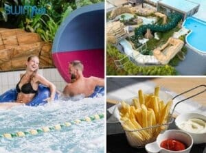 Entreeticket Swimfun + friet met mayonaise