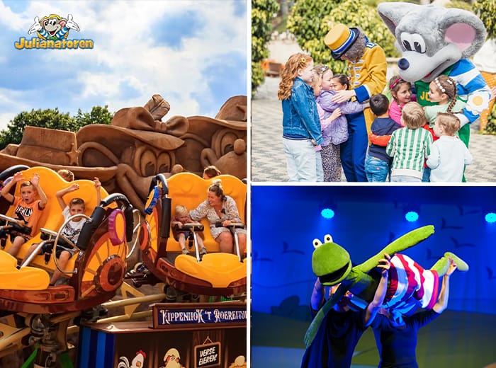 Tickets 4 Ticket Kikker bij Kinderpretpark Julianatoren