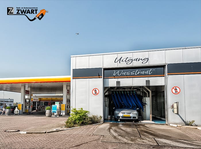 Tickets 8 Wasbeurt bij Tankstation Zwart