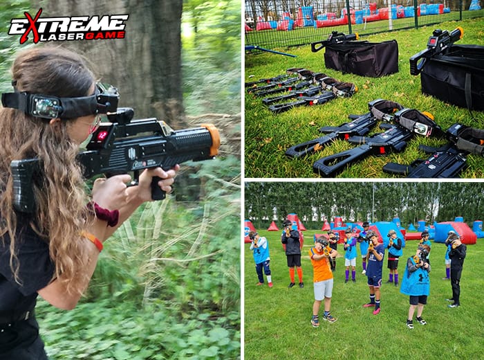 Tickets 3 Lasergamen (1 uur) bij eXtreme lasergame in Zaandam