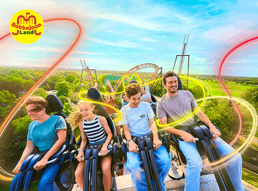 Tickets 3 Entreeticket attractiepark Bobbejaanland