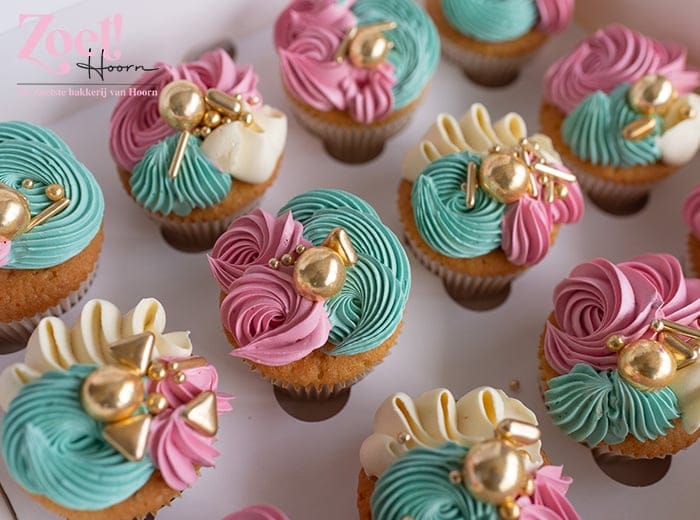 Tickets 9 Afhalen: cupcakes of mini-cupcakes van Zoet! Hoorn
