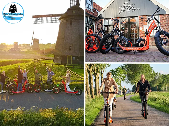 Huur een E-step voor 3 uur in De Rijp