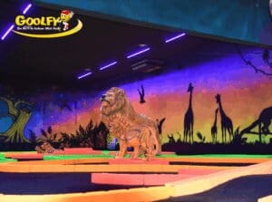Glow in the Dark Minigolf bij Flash & Smash
