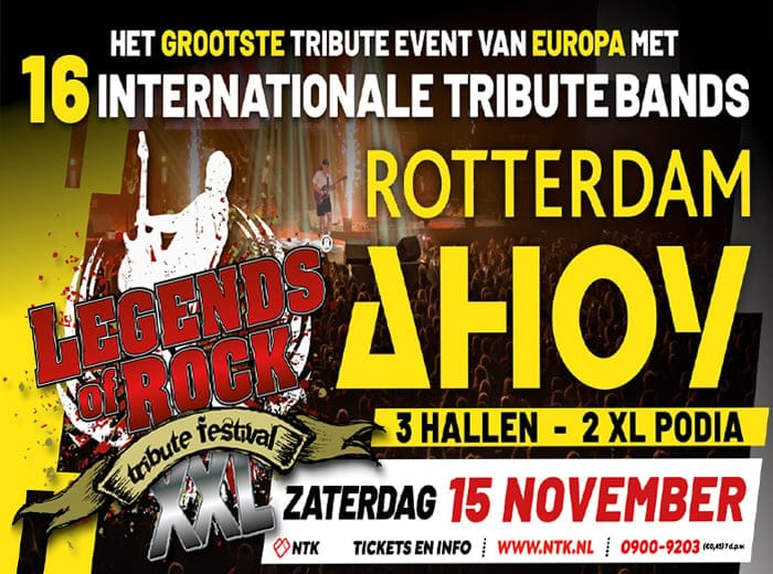 Ticket LEGENDS of ROCK Tribute Festival XXL in Ahoy