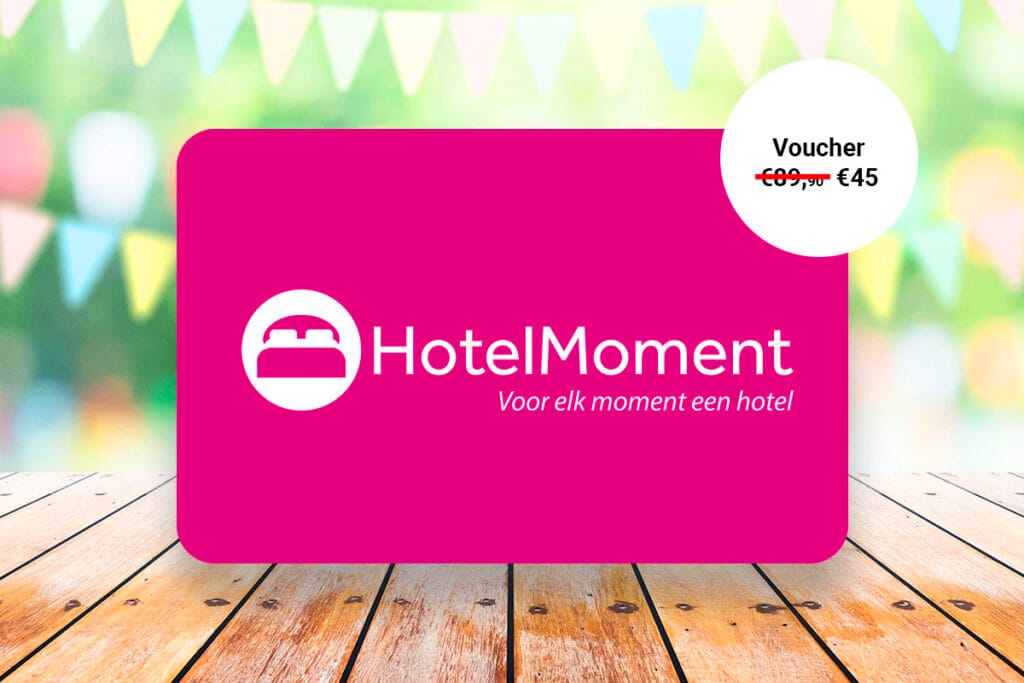 Hotelovernachting voor 2 personen bij ruim 100 hotels in Nederland