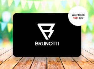 Waardebon t.w.v. €50 te besteden bij Brunotti