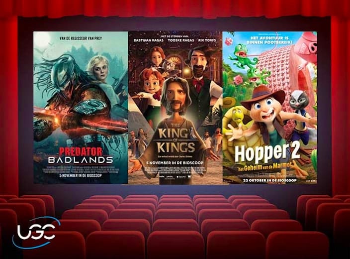 Film en locatie naar keuze bij UGC België