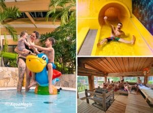 Dagentree water- en glijbanenpark + sauna bij AquaMagis