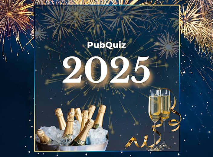De online PubQuiz 'Nieuwjaarsquiz 2025'