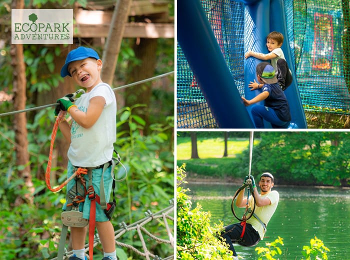 Entreeticket Ecopark Adventures + eventueel Ecopark Legends