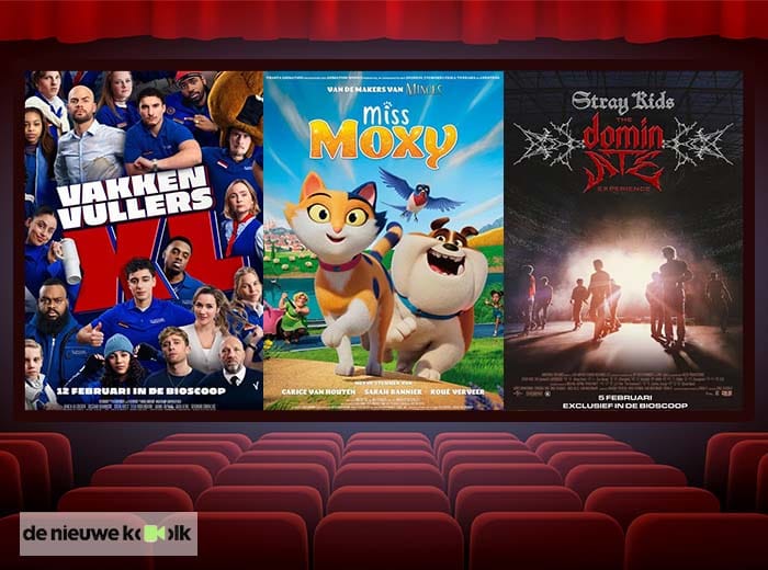 Bioscoopticket met kleine popcorn bij Bioscoop De Nieuwe Kolk Assen