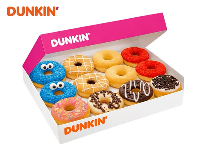 Dunkin' Donuts box (12 stuks)