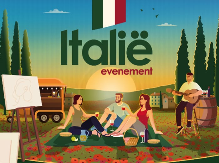 Entreeticket Italië Evenement bij Landgoed Heerlijkheid Mariënwaerdt