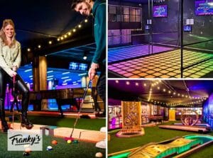 Minigolf & pixelvloer + ijsje bij Franky's Hoorn