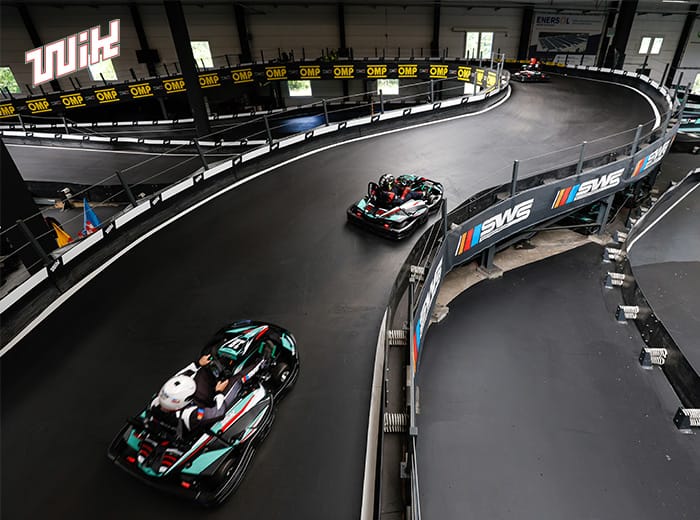 1 of 2 sessies karten bij Wavre Indoor Karting