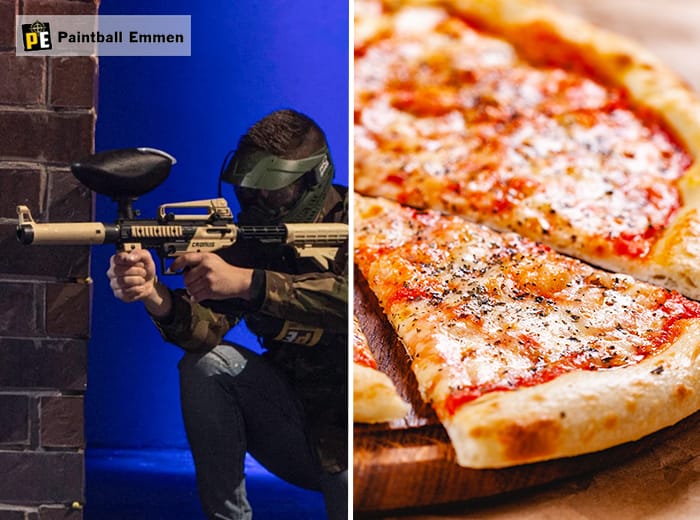 1 uur paintball + 300 reballs + pizza bij Paintball Emmen