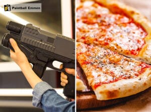 Leukste dagje uit! 24 1 uur lasergame + pizza bij Paintball Emmen