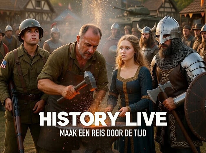 Entreeticket Family Event - History Live bij Bevrijdende Vleugels