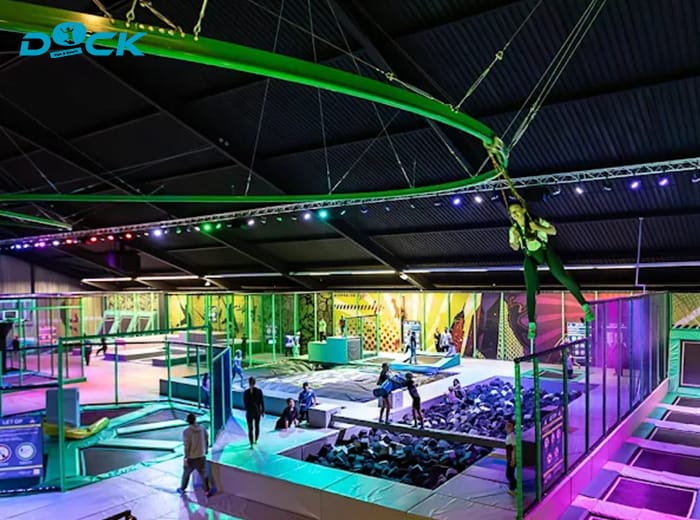 Ticket trampolinepark & airpark bij DOCK Fun & Event Center