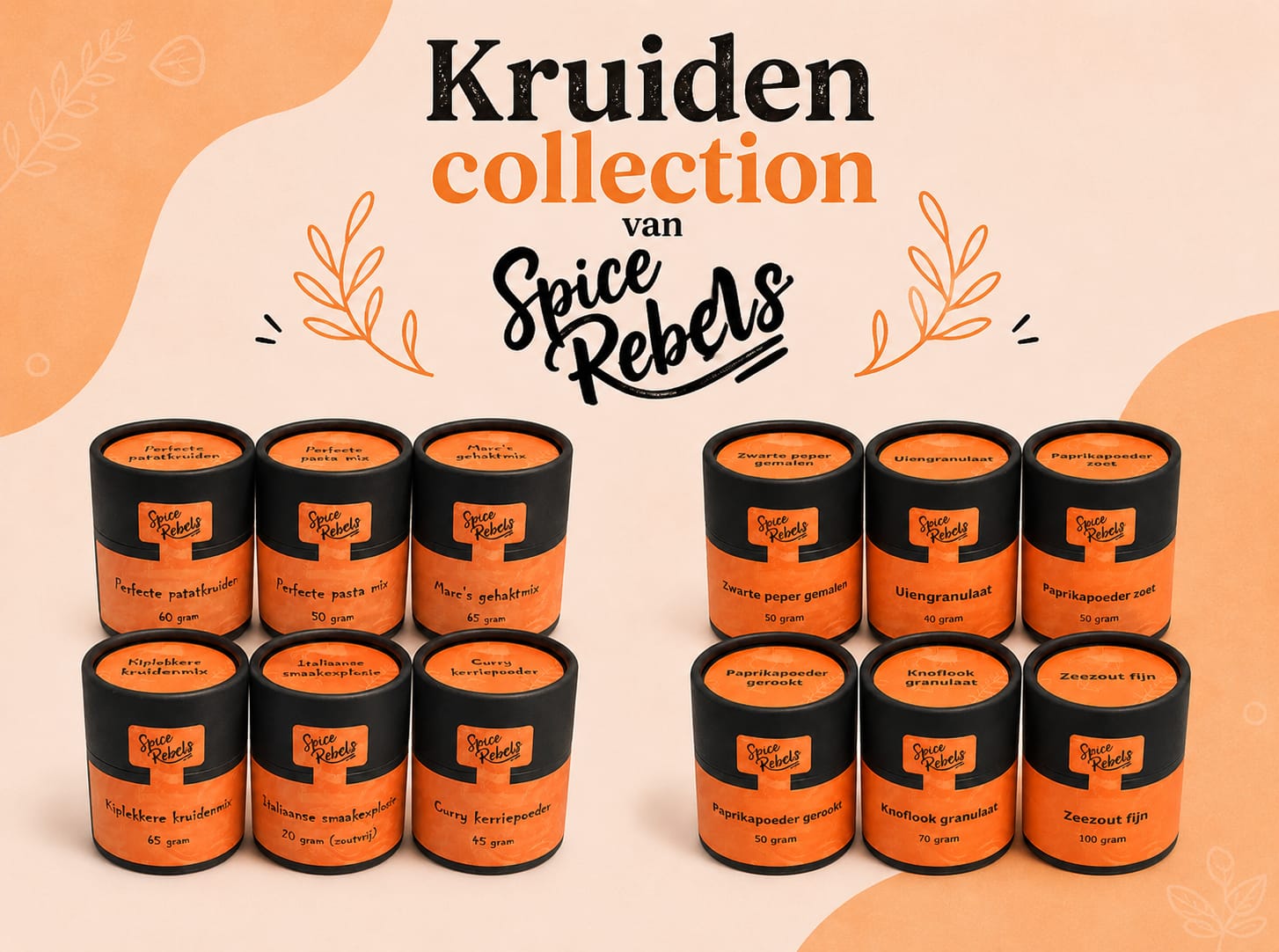 Kruiden collection van Spice Rebels
