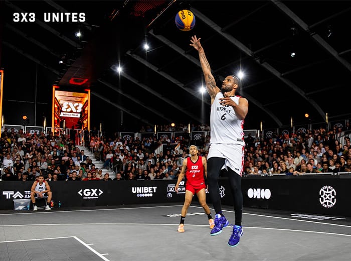 4 dagtickets FIBA 3x3 World Tour Masters Amsterdam - 20 juni 2026