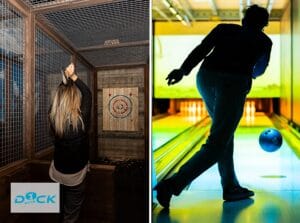Bowlen en/of bijlwerpen bij DOCK Fun & Event Center