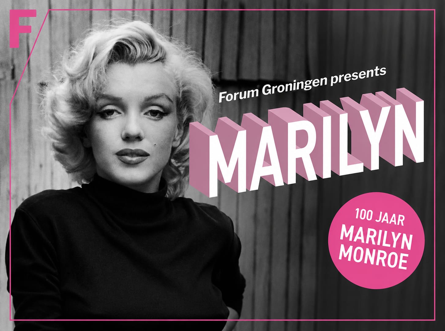 Entreeticket expositie Marilyn