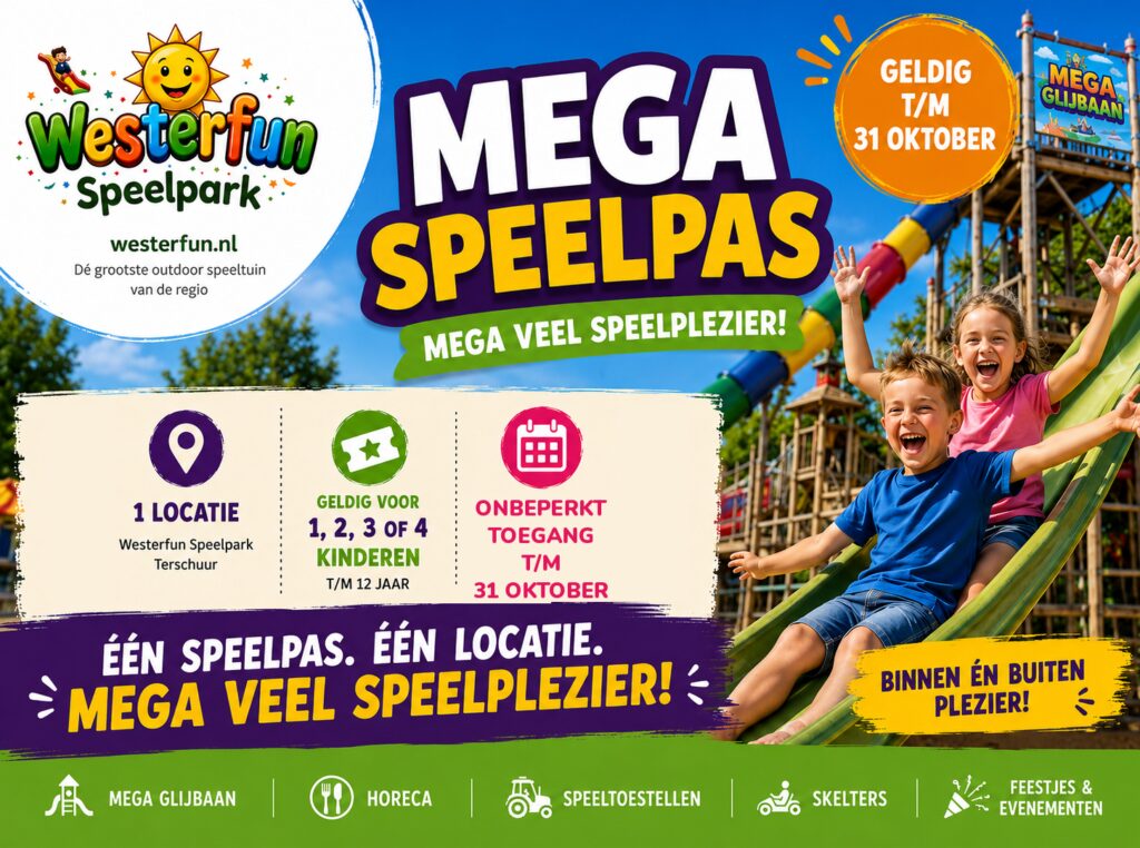 Speelpark Westerfun Mega Speelpas