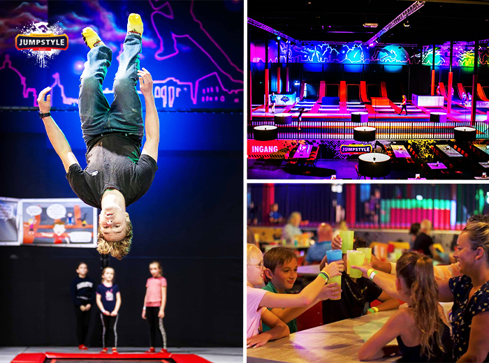 1 of 2 uur jumpen + evt. gripsokken