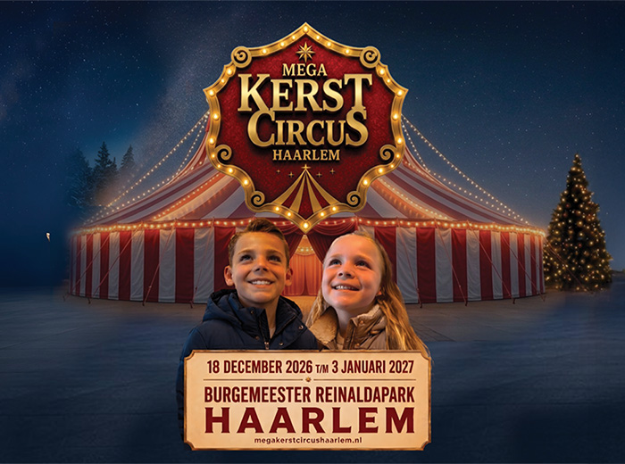 Tribune B ticket Mega Kerstcircus Haarlem